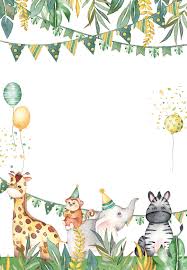 Safari Animal Birthday Invitation Template Free Greetings Island Safari Animals Birthday Animal Birthday Invitation Animal Birthday