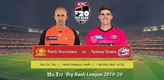 When they met earlier this season, the scorchers convincingly won by 86 runs. Perth Scorchers Vs Sydney Sixers T20 Match Prediction Betting Tips