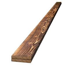 Ufp Edge 1 In X 4 In X 8 Ft Charred Wood Pine Trim Board 2 Pack 291255 The Home Depot Pine Trim Charred Wood Trim Board