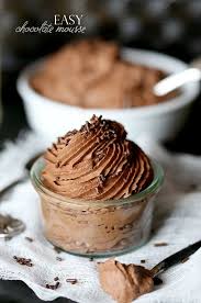 Desserts Easy Chocolate Mousse Mousse Recipes Desserts