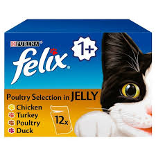 Felix Cat Food Poultry Selection In Jelly Ocado
