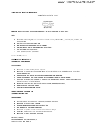 Detailed descriptions of your past restaurant experience should be included on your resume, and you should note. Restaurant Worker Resume Http Www Resumecareer Info Restaurant Worker Resume 4 Student Resume Template Nursing Resume Restaurant Resume