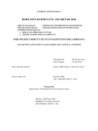 Smk negeri 1 percut sei tuan. Buku 1 Pengesahan Pdf