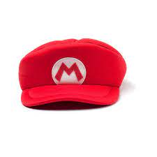 Nintendo Super Mario Bros Kids Mario Logo Curved Hat Red Hay100506ntn Hay100506ntn Mario Cap Super Mario Hat Mario Hat