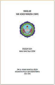 Aug 27, 2020 · dalam dunia pendidikan baik pelajar smp, sma, smk, bahkan mahasiswa pasti sudah tidak asing dengan yang namanya makalah. Yuk Baca Contoh Cover Makalah Karya Ilmiah
