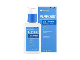 Purpose Dual Treatment Spf 15 Moisture Lotion 4 Ounce Ingredients And Reviews