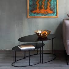 Check spelling or type a new query. Contemporary Nesting Tables Slim Irony Zeus Copper Copper Base Oval