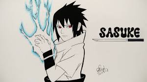 I can already see what you're about to do. Drawing Sasuke Uchiha Manga Sketch Naruto Shippuden Youtube