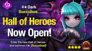 June Hall of Heroes – Isael [Dark Succubus] | Summoners War Sky Arena