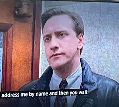 I was watching this episode of Frost...Held in Trust and I feel for this  guy...not the character but the actor. He plays the character so well I can  only imagine he must