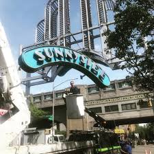 Makers of the firm & the towaga series. Sign On Sunnyside Arch Comes Down To Make Way For Light Upgrades Sunnyside Post