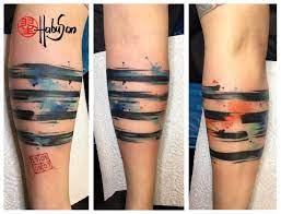 Ringe Um Den Arm Im Kalligrafie Und Watercolour Stil Watercolourtattoo Tattoo Arm Den Im Kalligrafie Ringe Kol Bandi Dovme Dovme Fikirleri Dovme