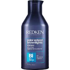 Some hair brands carry blue/purple based hair treatments but if you want extra fast and. Buy Redken Color Extend Brownlights Blue Shampoo Hair Toner For Natural Color Treated Brunettes Tones Neutralizes Brass In Brown Hair Sulfate Free Shampoo Online In Indonesia B08sscppd8