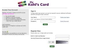 An credit card stipulates the freedom and flexibility to generate purchases once you want to and once you wish to. Mykohlscharge Com How To Access My Kohls Credit Card Account