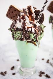 Crazy Mint Chocolate Shake Recette Recettes De Cuisine Milk Shakes Et Jus De Fruit
