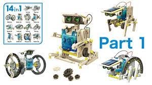 Please support this blog by making a (small) donation via paypal. 14 In 1 Solar Robot Kit Part1 Youtube
