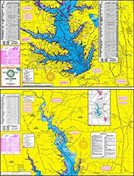 Amazon Com Topographical Fishing Map Of Lake Livingston
