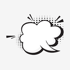 Comic Speech Bubbles On Halftone Transparent Background Background Balloon Black Png And Vector With Transparent Background For Free Download Halftone Graphic Design Background Templates Transparent Background