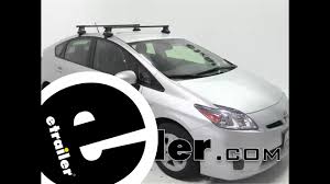 etrailer thule traverse roof rack installation 2011 toyota prius