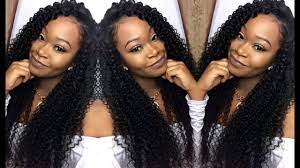Today's video i'm bringing you a go to hairstyle of mine.the messy wavy bob! Deep Side Part W Curly Hair Quick Weave Install Blending Ms Here Hair Company Youtube