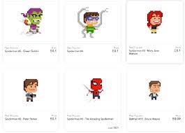 Crypto Art Meets Pop Culture History In These Pixel Figures Nfts Nfts Daily