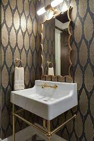 40 What Absolutely Everyone Is Saying About Bathroom Wallpaper Ideas And What You Should Be Doing Pecansthomedecor Rustic Powder Room Powder Room Design Bathroom Wallpaper