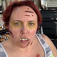 Amazon.com: 140 יחידות איפור זומבי ליל כל הקדושים, צלקות מזויפות אימה פצע  מדמם מזויף קעקועי זומבי זמניים לנשים גברים ילדים מסיבת ליל כל הקדושים  קוספליי : יופי וטיפוח