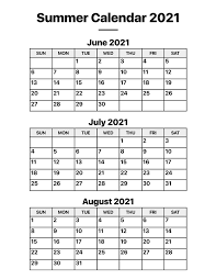 Have you been struggling to find a free printable june 2021 calendar? Summer 2021 Calendar Calendar Options