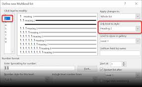 If two levels of heading are needed, use levels 1 and 2. W2 02 How To Set Up Multilevel Numbering In Word That Works Perfectly First Time Office Mastery