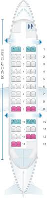 Seat Map Air New Zealand Bombardier Q300 Seatmaestro