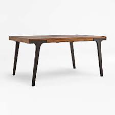 The table top easily extends from both ends revealing a hidden center leaf. 8 Seat Dining Tables Kitchen Tables For 8 People Crate And Barrel