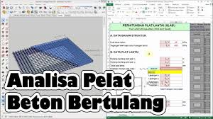 Check spelling or type a new query. Aplikasi Excel Analisa Dimensi Penulangan Pelat Beton Youtube