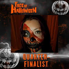 It's so hauntingly beautiful being “virtually” surrounded by so many  Halloween addicts…and all for a great cause 🎃 Please send a vote my way!  Post below if you do, I'll return the