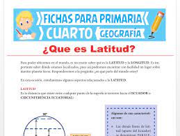 Para ver toda la programación ( o vídeos atrasados) ingresa a este link. Que Es La Latitud Para Cuarto Grado De Primaria