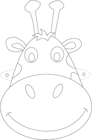 Probably because it is unique and particular, compared to other animals. Giraffe Mask Printable Coloring Page For Kids