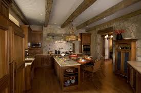 natural distressed cherry recessed