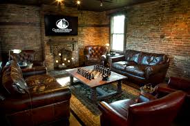 Cigar Lounge Man Cave Home Bar Gentlemans Lounge Man Room