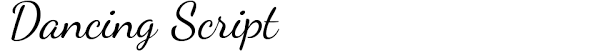 Keep reading for how to use the buttons to the left. Dancing Script Font Download