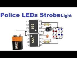Led Police Lights Sirens Warning Strobe Light Youtube Police Lights Strobe Lights Strobing