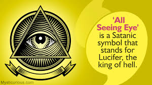 Image result for satanic all seeing eye