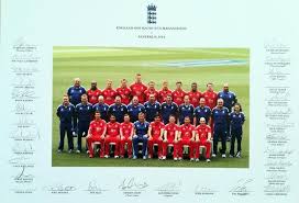 Remember that you've got more time than you think. England Test Cricket Signed Memorabilia