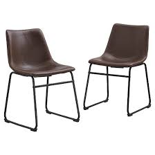Bull Sleek Faux Leather Upholstery Br Bull Tubular Steel Legs Br Bull Scooped Seat And Bac Faux Leather Dining Chairs Leather Dining Chairs Dining Chairs