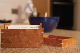 Recipe Box Canadian Woodworking Magazine