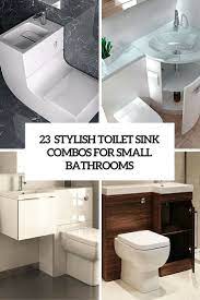 Toilet sink vanity unit 4; Stylish Toilet Sink Combos For Small Bathrooms Small Bathroom Toilet Sink Bathroom Toilets