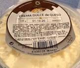 Crema Dulce De Queso