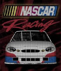 This free valentine cross stitch pattern and matching floss thread holders are a handy cute addition to your stash. Nascar Race Car Crochet Pattern Cgsp 102762