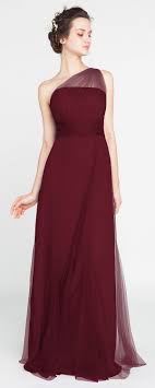 Elegant Long Tulle Illusion One Shoulder Bridesmaid Dress Tbqp405 One Shoulder Bridesmaid Dresses Bridesmaid Dresses Long Chiffon Tulle Bridesmaid Dress