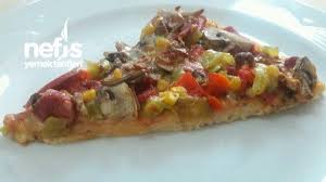 karisik pizza gercek pizza tarifi yemek tarifleri yemek gida