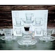 Harga murah di lapak cahayafarma. Gelas Kopi 6pcs Coffee Gelas Kaca Espresso Sloki 6pcs Latte Shopee Indonesia
