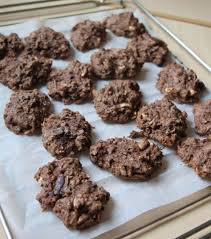 Cookies Au Cacao Flocons D Avoine Et Beurre De Cacahuetes